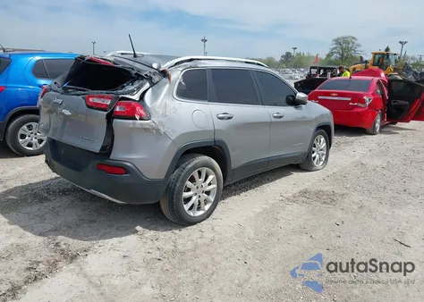 2016 Jeep Cherokee Limited from USA, damaged, VIN 1C4PJMDB7GW289240